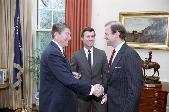 –  Ronald Reagan advarte oss mot Joe Biden