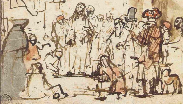 Jesus og kvinnen som ble grepet (1659-1660).