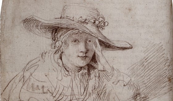 Saskia som brud (1633).