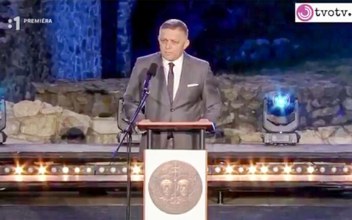 Slovakias stats&shy;minister Robert Fico: På Orbáns og fredens side i Ukraina
