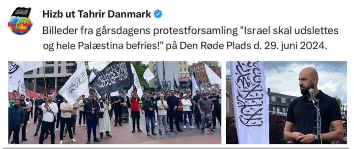 «Israel skal utslettes!» gjaller over København