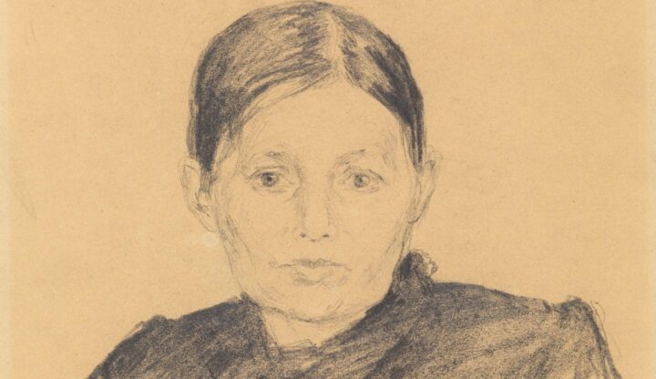 Portrett av kunstnerens tante, Karen Bjølstad (1889).