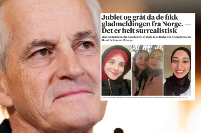 Jublet og gråt etter Støres beskjed: – Jeg må ringe mamma i Gaza