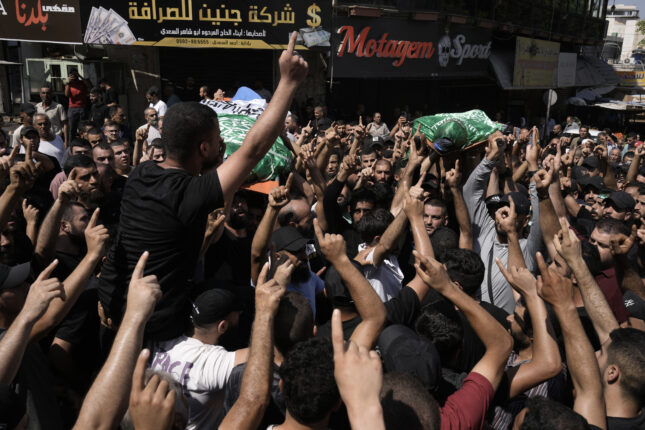 Hamas står også på Vestbredden