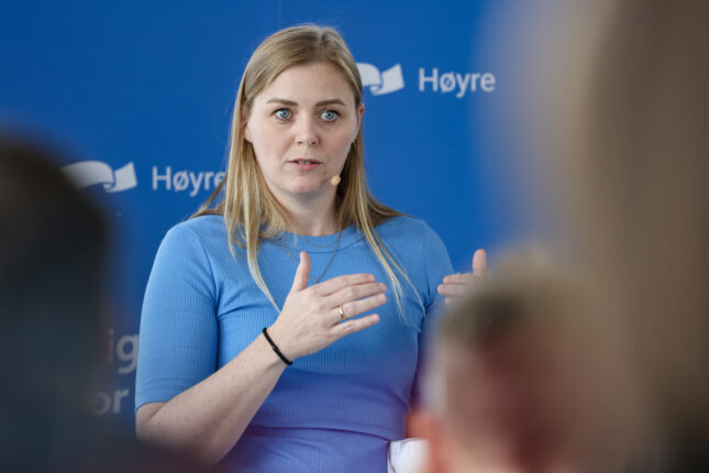 Tina Bru går av som nestleder i Høyre