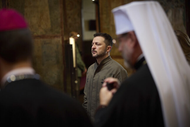 Zelenskyj godkjenner forbud mot ortodoks menighet