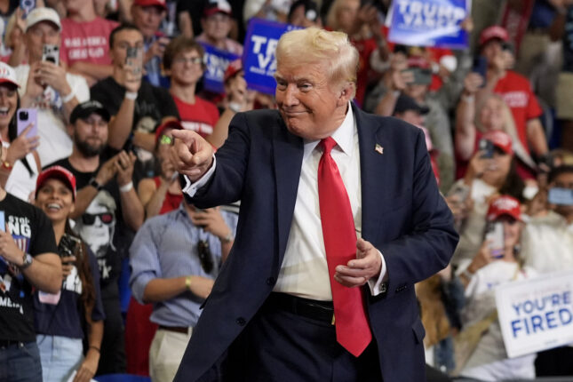 Nattens Trump-fordreining fra NTB