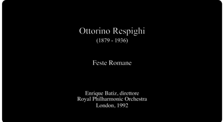 Interlude: Respighi - Romerske festivaler