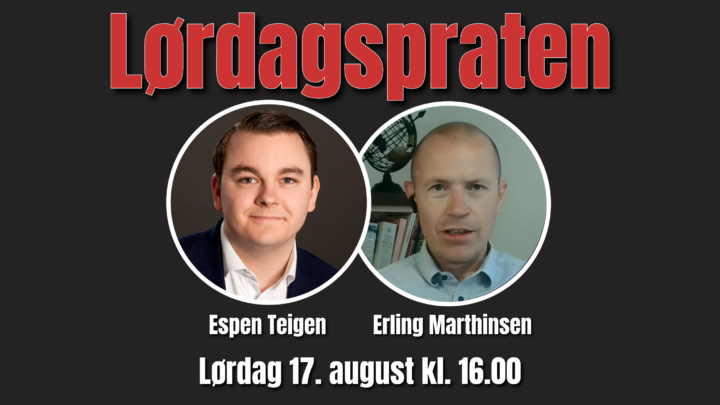 Lørdagspraten: Live kl. 16 - Er Kamala Harris en kommunist?