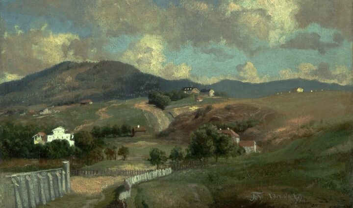Fra Østre Aker (1852).
