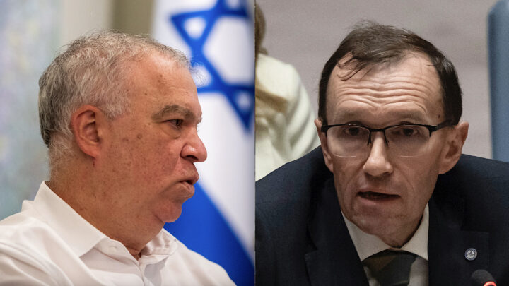 Israels ambassadør anklager Barth Eide for dobbelt­moral