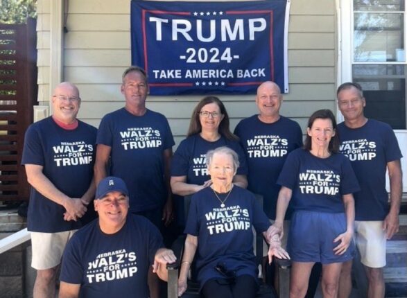 Familien Walz for Trump