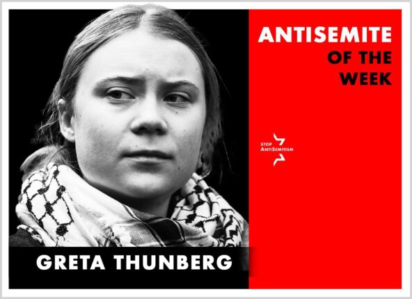 Greta Thunberg kåret til «ukens antisemitt»