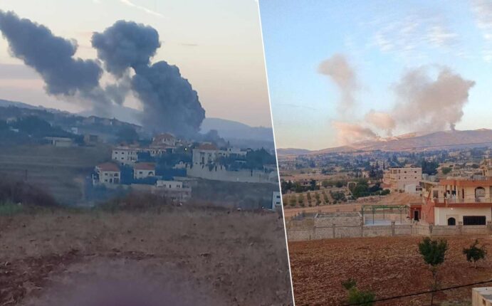 Israel angriper Hizbollah-stillinger i Libanon