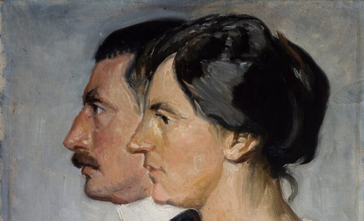 Kong Christian X og dronning Alexandrine av Danmark (1915).