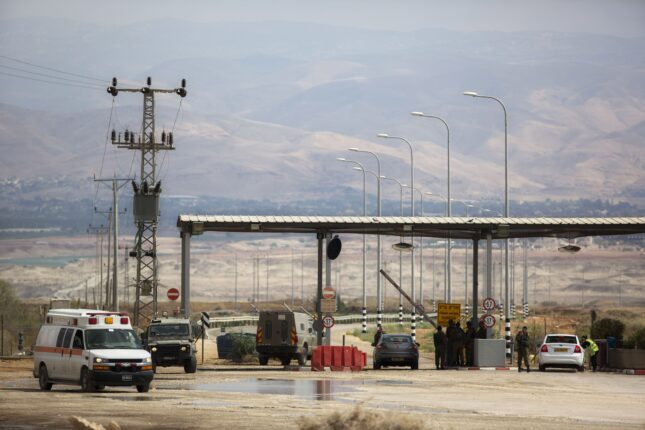 Israelere drept i terrorangrep ved grensen mellom Jordan og Vestbredden