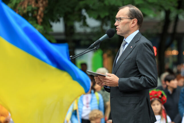 Barth Eide: Vi ønsker ikke et kompromiss mellom Russland og Ukraina