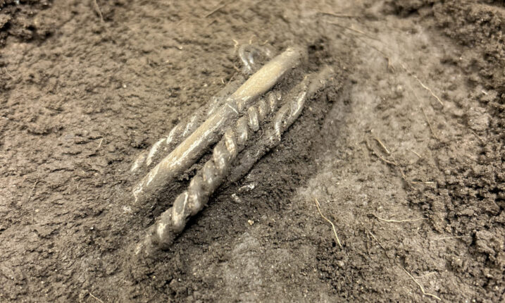 Arkeologer har funnet sølvskatt fra vikingtiden