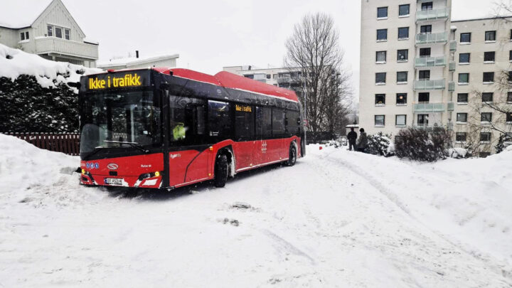 Tiltak for å hindre nytt busskaos i Oslo i vinter blir først ferdig til våren