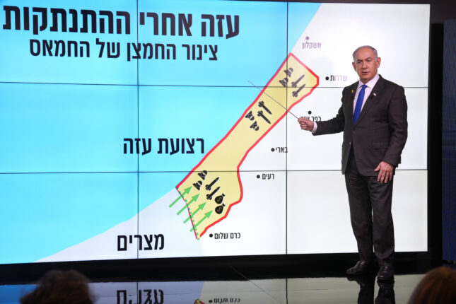 Bibi: Israel skal kontrollere Philadelphi-korridoren