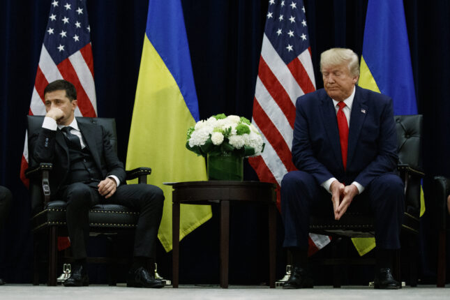 Trump: Zelenskyj burde inngå avtale for å gjøre slutt på krigen
