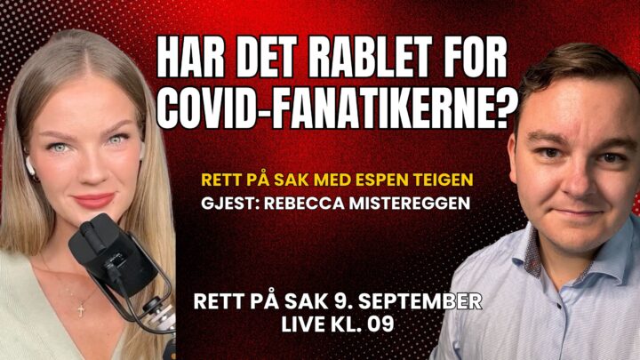 Har det rablet for covid-fanatikerne? | Rett på sak 9. september 2024