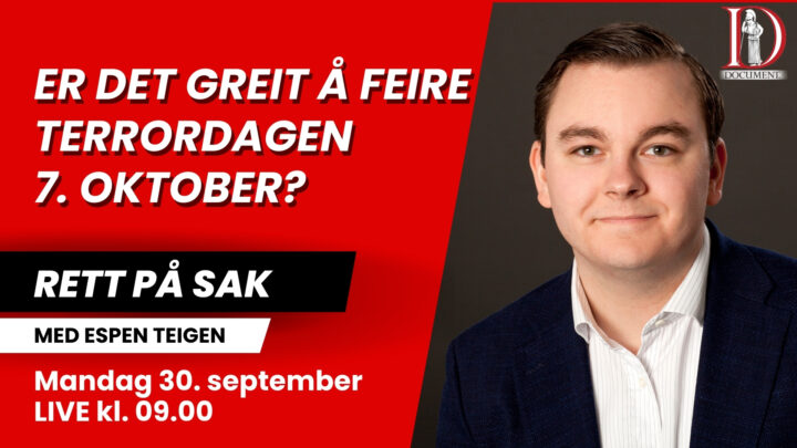 Israel er lei av rakettregnet; NRK fortsetter propagandaen | Rett på sak 30. september