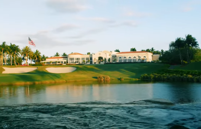 Hvorfor var det ikke en drone som fløy over Trump International Golf Course?