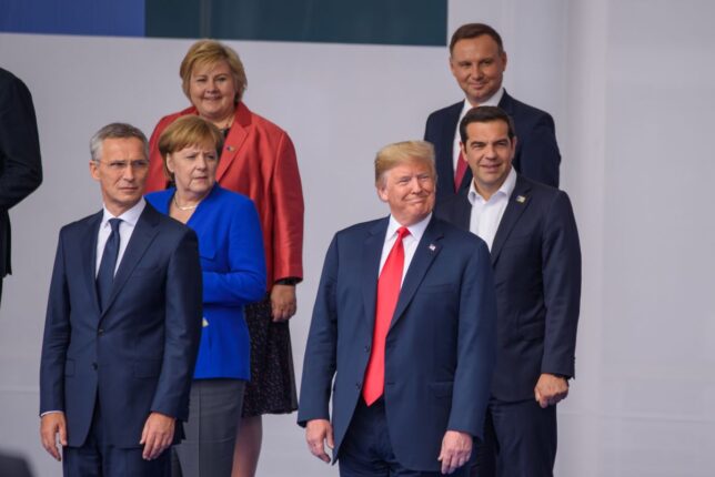 Utenriksministre avviser Harris’ påstand om at verdens ledere ler av Trump