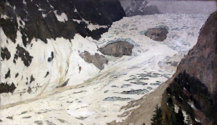 Isbre i Alpene (1897).