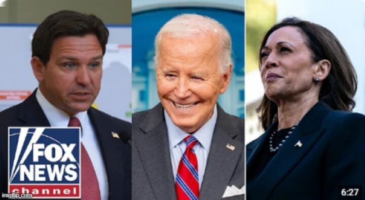 Harris anklager DeSantis for politisk spill, mens Biden roser Floridas guvernør