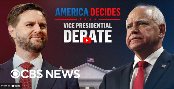 Se nattens amerikanske visepresidentdebatt her