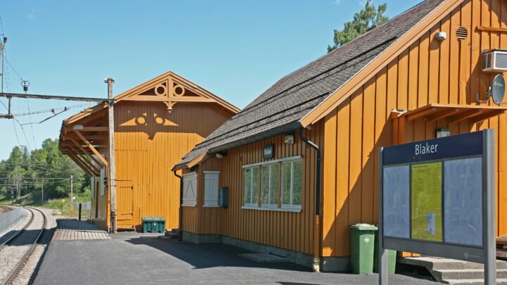 Knøttlille Blaker gir et lite glimt av Det nye Norge