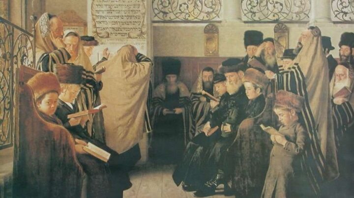 Yom Kippur - Forsoningsdagen (før 1907?).