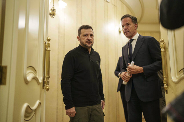 Natos nye generalsekretær er i Kiev – lover å øke støtten til Ukraina