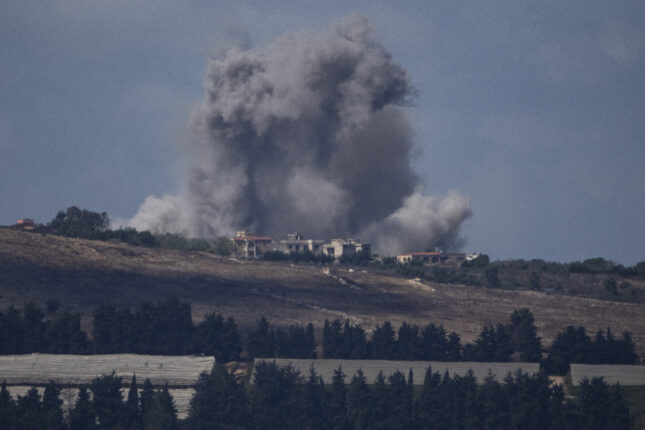 Harde kamper mellom IDF og Hizbollah i Sør-Libanon