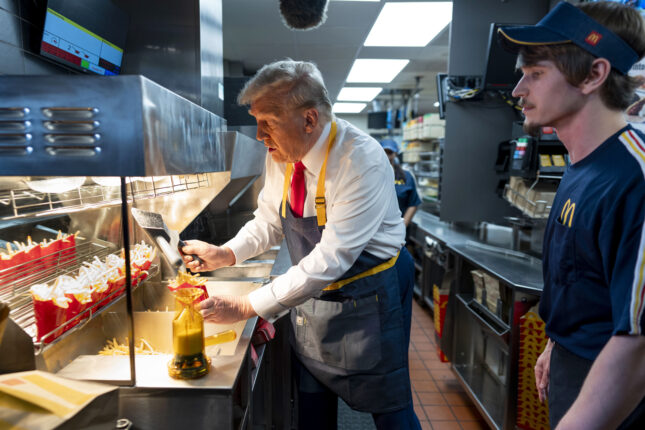 Vinden har snudd når McDonald's tillater Trump å finte ut Kamala