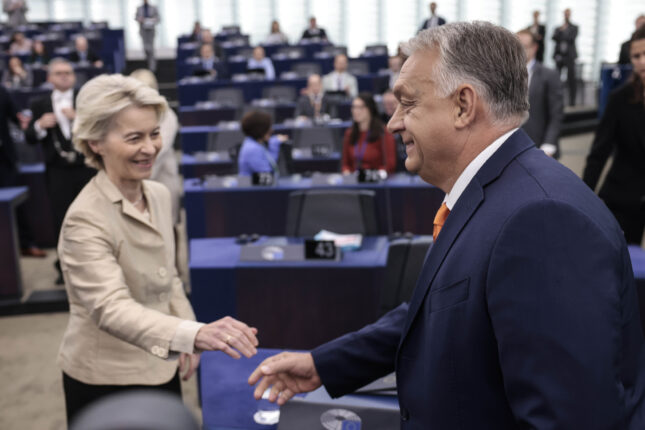 Orbán i debatt om russiske arbeidere i Ungarn, gir klart svar