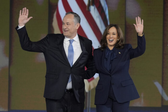 Ektemannen til Kamala Harris anklages for å ha slått ekskjæreste hardt i ansiktet