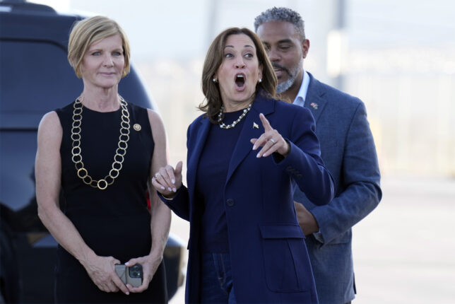 Pardon me, Madam Vice President!