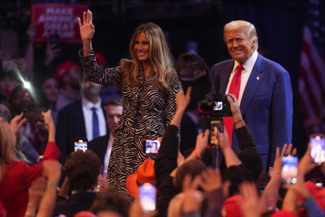 Trump-aksjen til himmels etter folkemøtet i New York