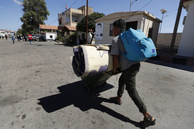 IDF skal ha ødelagt hoved&shy;veien mellom Libanon og Syria