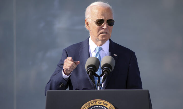 Joe Biden fornekter seg ikke – kaller Trump-tilhengere for søppel