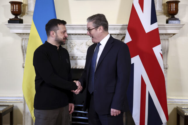 Zelenskyj på tiggerferd Europa rundt