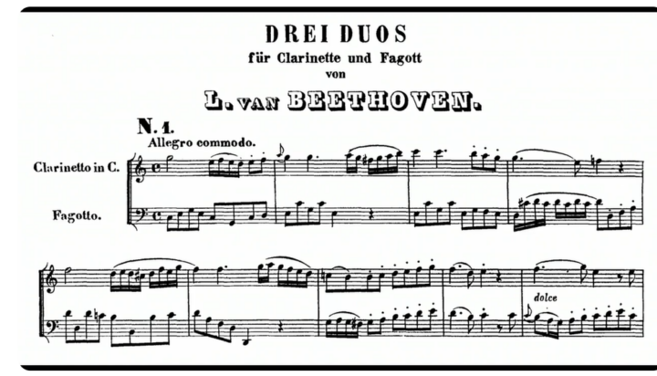 Interlude: Beethoven - tre duetter for klarinett og fagott