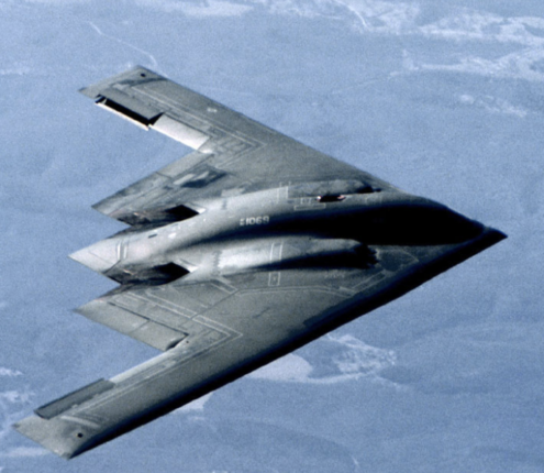 B-2-bombefly angriper houthi-mål i Jemen