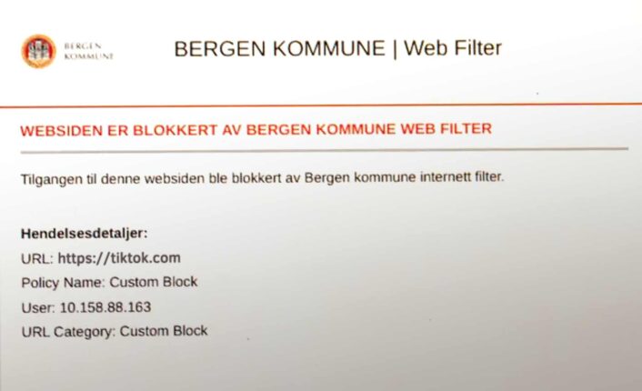 Bergens-skolene stenger helt for sosiale medier