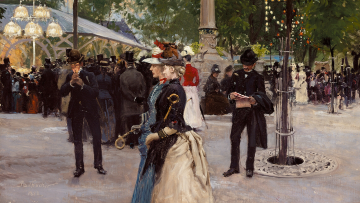 Sommeraften i Tivoli, København (1888).