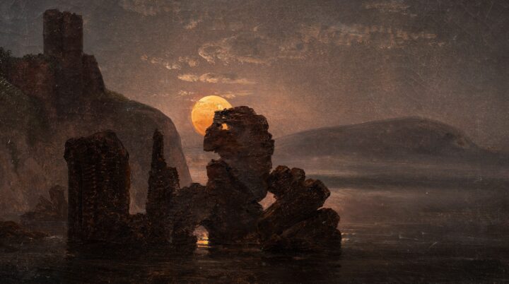 Ruiner ved Baia (1822).