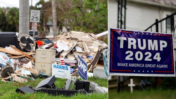 Hjelpearbeidere fikk ordre om ikke å hjelpe Trump-tilhengere rammet av orkan: –&NoBreak;&nbsp;Skammelig!